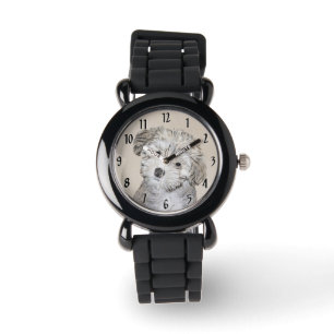 Montre Peinture de Chien Havanais - Cute Original Chien A
