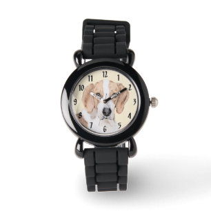 Montre Peinture de Renard américain - Art original de chi