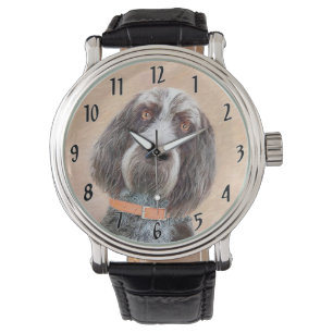 Montre Peinture de Spinone Italiano - Drôle d'Art Origina