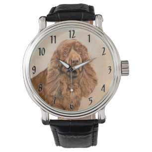 Montre Peinture d'espagne de Sussex - jolie art original 