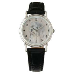 Montre Peinture Havanaise (Gold Sable) - Art Chien origin