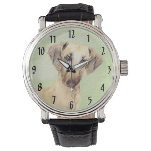 Montre Peinture Sloughis - Joli art original pour chien