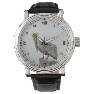 Montre Pélican Brown de la Louisiane