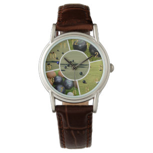 Montre Pelouse Bowls Five Photo Collage Dames Watch