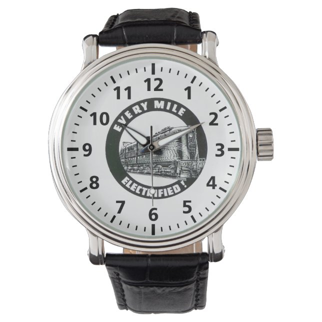 Montre Pennsylvania Railroad tous les milles électrifiés (devant)