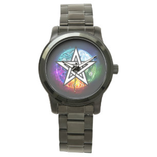 Montre pentagramme du Wiccan