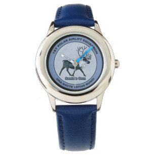 Montre Père Noël 1er Polar Airlift Sqdn - Subduit