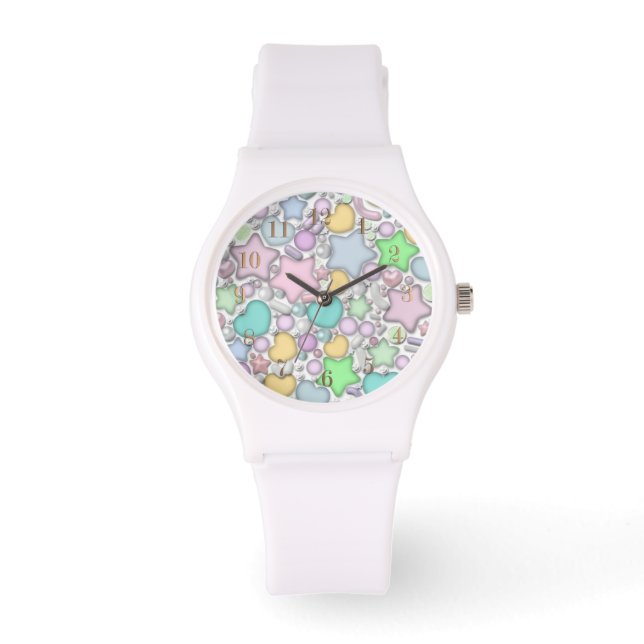Montre Perles de verre, bijoux (Recto)