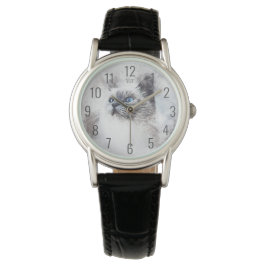 Montre Perse Chat aquarelle design femmes