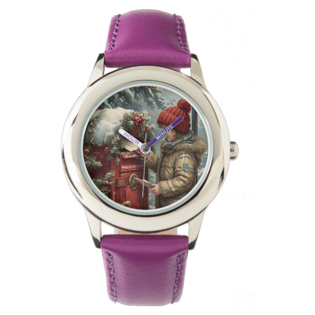 Montre Personalized christmas gift elegant message women (devant)