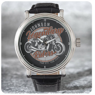Montre Personalized Motorcycle Legendary Rider Biker