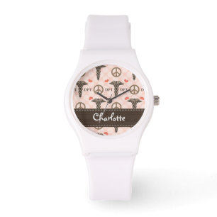 Montre Personalized Peace Love Doctor of Physical Therapy