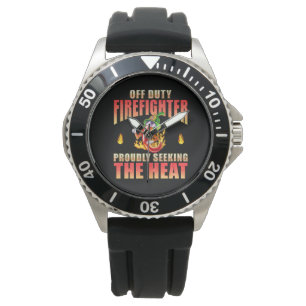 Montre Personnage de dessin en chili chili de pomme noir