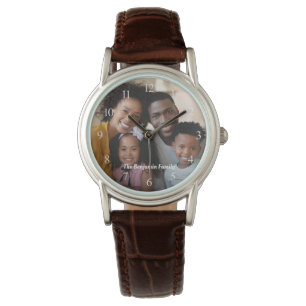 Montre Personnalisation Famille Maman Papa Nom Photo Pers