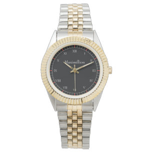 Montre Personnalisé Classic Maximillion Black