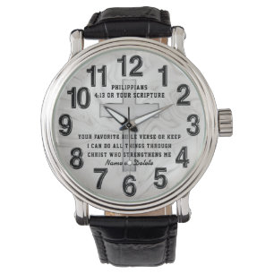 Montre Personnalisé, Dons pour les hommes chrétiens, É