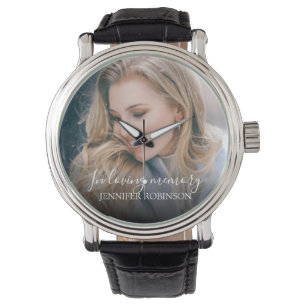 Montre Personnalisé Moderne dans la mémoire d'amour   Mém