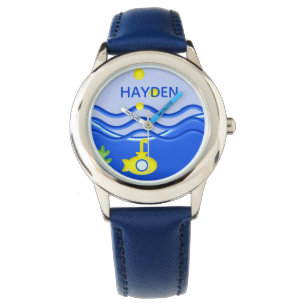 Montre Personnalisé Sous La Plage Sous-Marine