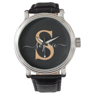 Montre Personnalisé Votre Nom, Nom Personnalisé, Cadeau A