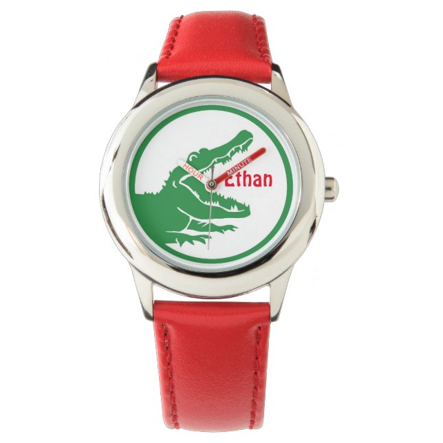 Montre personnalisée Alligator (devant)
