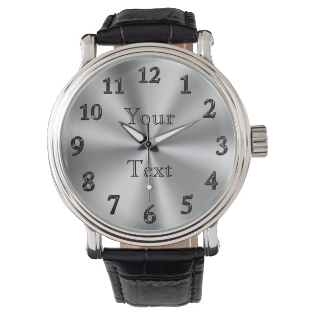 Montre PERSONNALISÉE / GRAND nombre Montres pour h (devant)