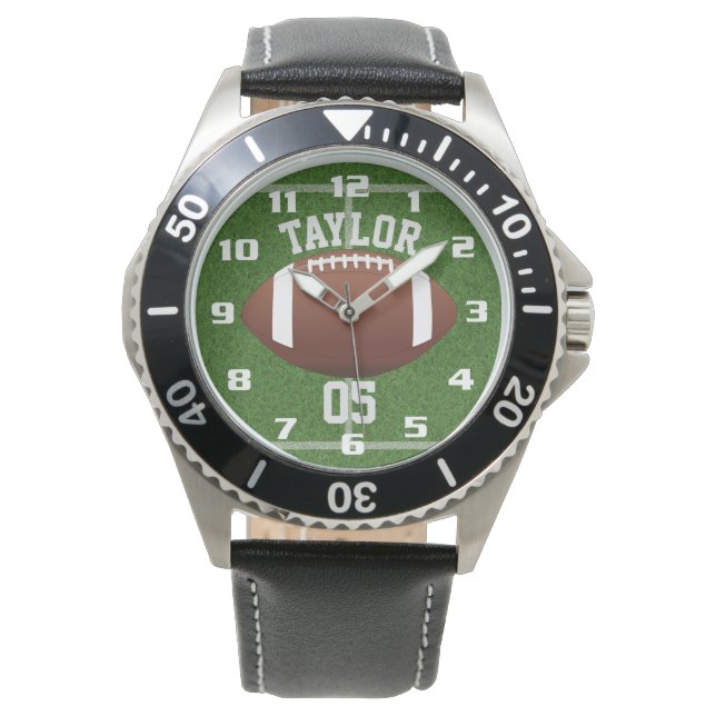 Montre Personnaliser le nom et le numéro du joueur Cool F (devant)