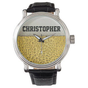 Montre Personnaliser le verre de bière