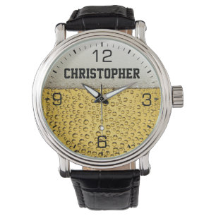 Montre Personnaliser le verre de bière