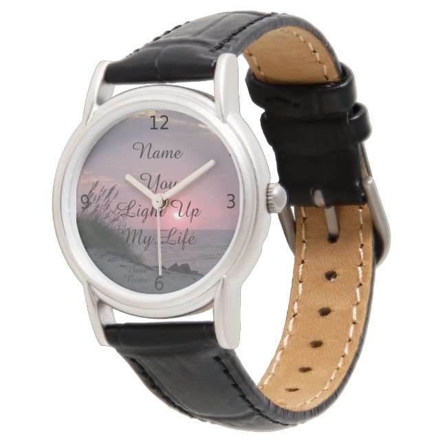 MONTRE PERSONNALISER WRIST WATT (Incliné)