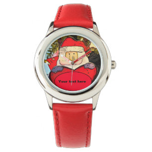 Montre Personnalisez Cute Père Noël