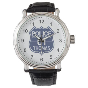 Montre Personnalisez le bouclier 01 de Département de