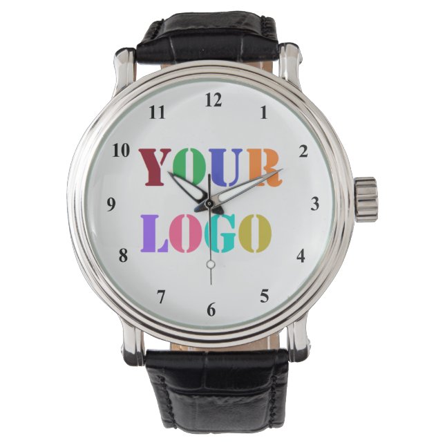 Montre Personnalisez votre logo de l'entreprise Regarder  (devant)