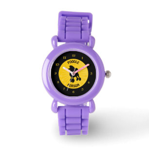 Montre Personne de caniche