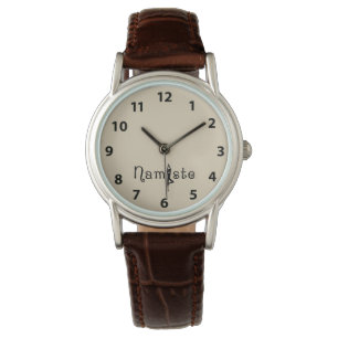 Montre Personne de yoga de Namaste
