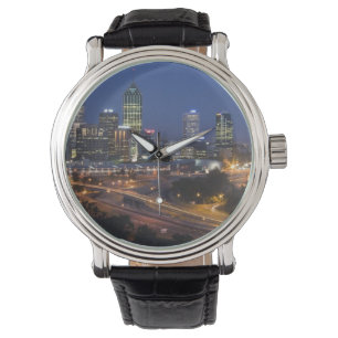 Montre Perth, Australie. Vue sur le centre-ville de Perth