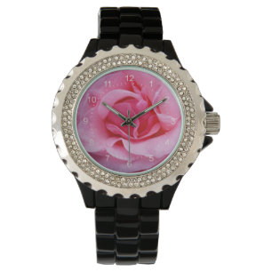 Montre Pétales roses