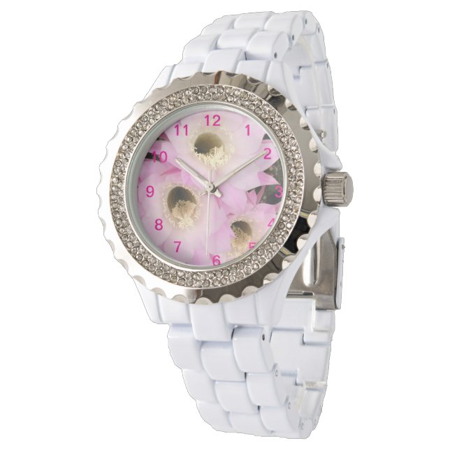 Montre Pétales roses du désert (Incliné)