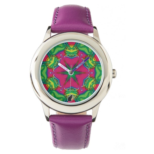 Montre Petals Kaleidoscope (devant)