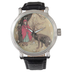 Montre Petit chapeau rouge vintage par Warwick Goble