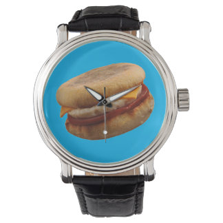 Montre PETIT DÉJEUNER SANDWICH (jambon, oeuf et muffin au