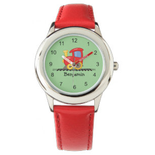 Montre Petit Moteur rouge Design Kids Watch