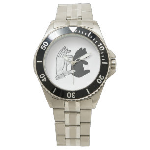 Montre Petit ours Ours Silhouette Main