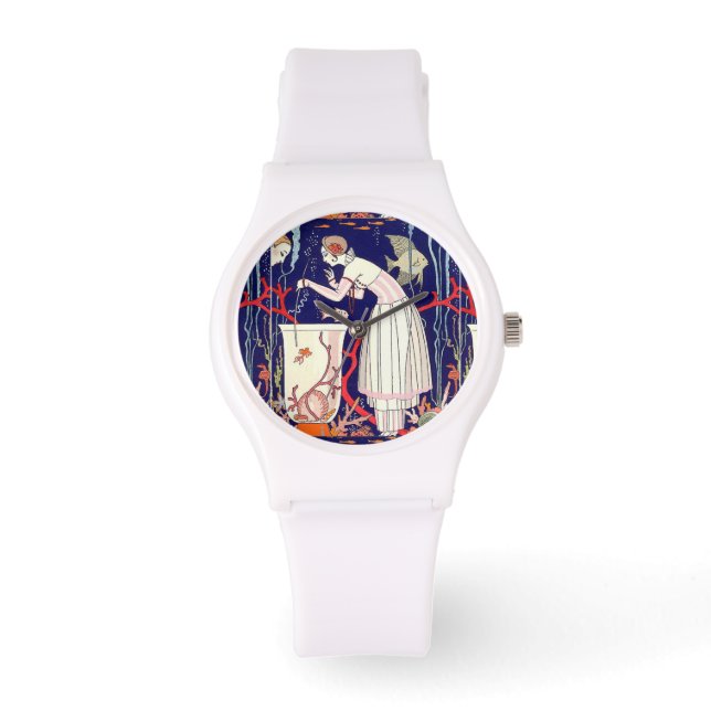 MONTRE PETIT POISSON ÉTONNANT, MODE BEAUTÉ (Recto)