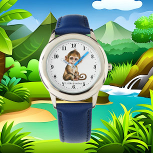 Montre petit singe cool ajouter du texte