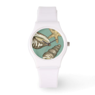 Montre Petit trio de Shell sur Teal
