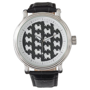 Montre Petit Westie mignon - montagne Terrier blanc