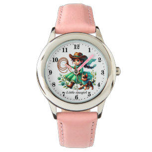 Montre Petite cowgirl mignonne