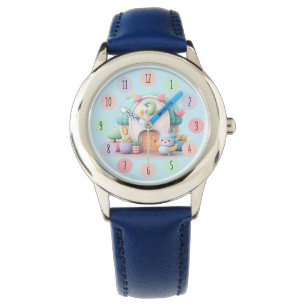 Montre Petite maison avec petit dragon et le garçon NOM