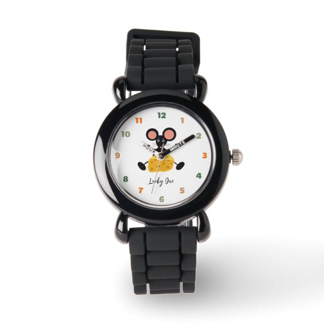 Montre Petite souris au fromage (Recto)