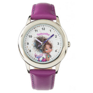 Montre Petites filles de sirène Brown